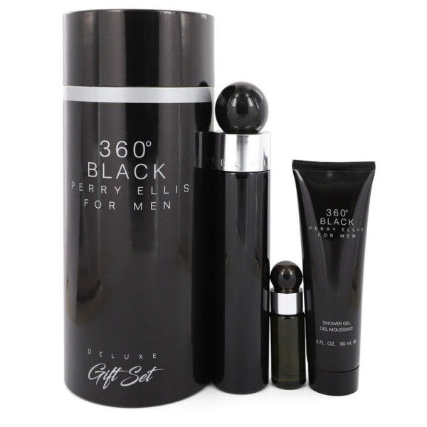 Perry Ellis 360 Black - Perry Ellis Geschenkdozen 100 ml