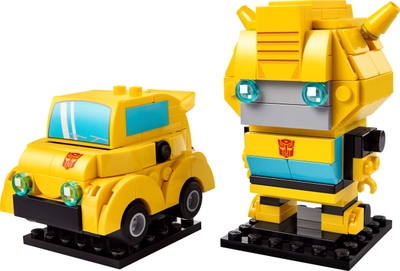 LEGO Bumblebee robot en voertuig