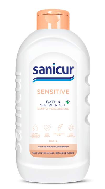 Sanicur Bad en Douchegel Sensitive 1000 ml