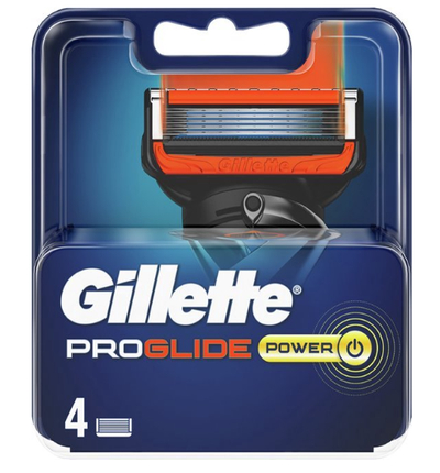 Gillette Fusion ProGlide Power scheermesjes - 4 stuks