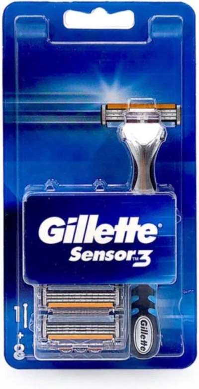 Gillette Sensor 3 scheersystemen - 8 stuks