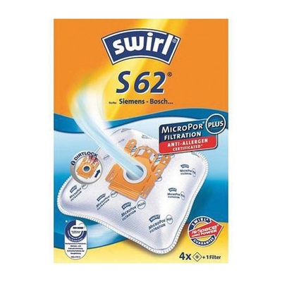 Swirl Stofzuigerzak S 62 AirSpace - 4 Stuks