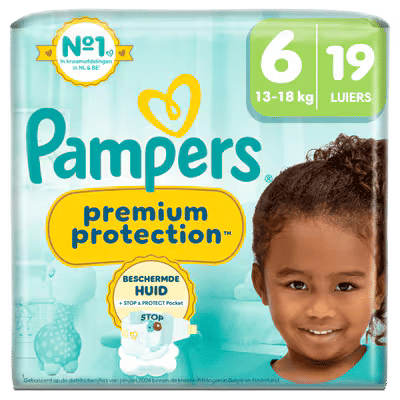 Pampers Premium Protection  luiers maat 6 - 19 stuks