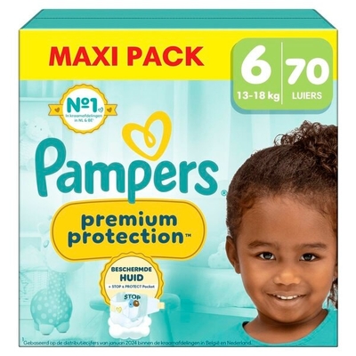 Pampers Premium Protection  luiers maat 6 - 70 stuks