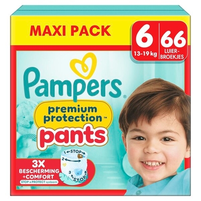 Pampers Premium Protection Pants  luierbroekjes maat 6 - 66 stuks