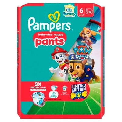 Pampers Baby Dry Pants  luierbroekjes maat 6 - 19 stuks