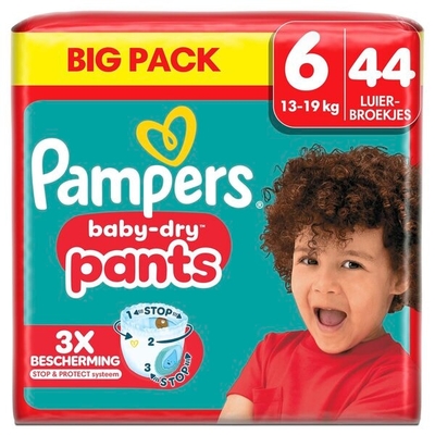 Pampers Baby Dry Pants  luierbroekjes maat 6 - 44 stuks