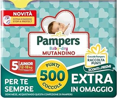 Pampers Baby Dry  luiers maat 5 - 108 stuks