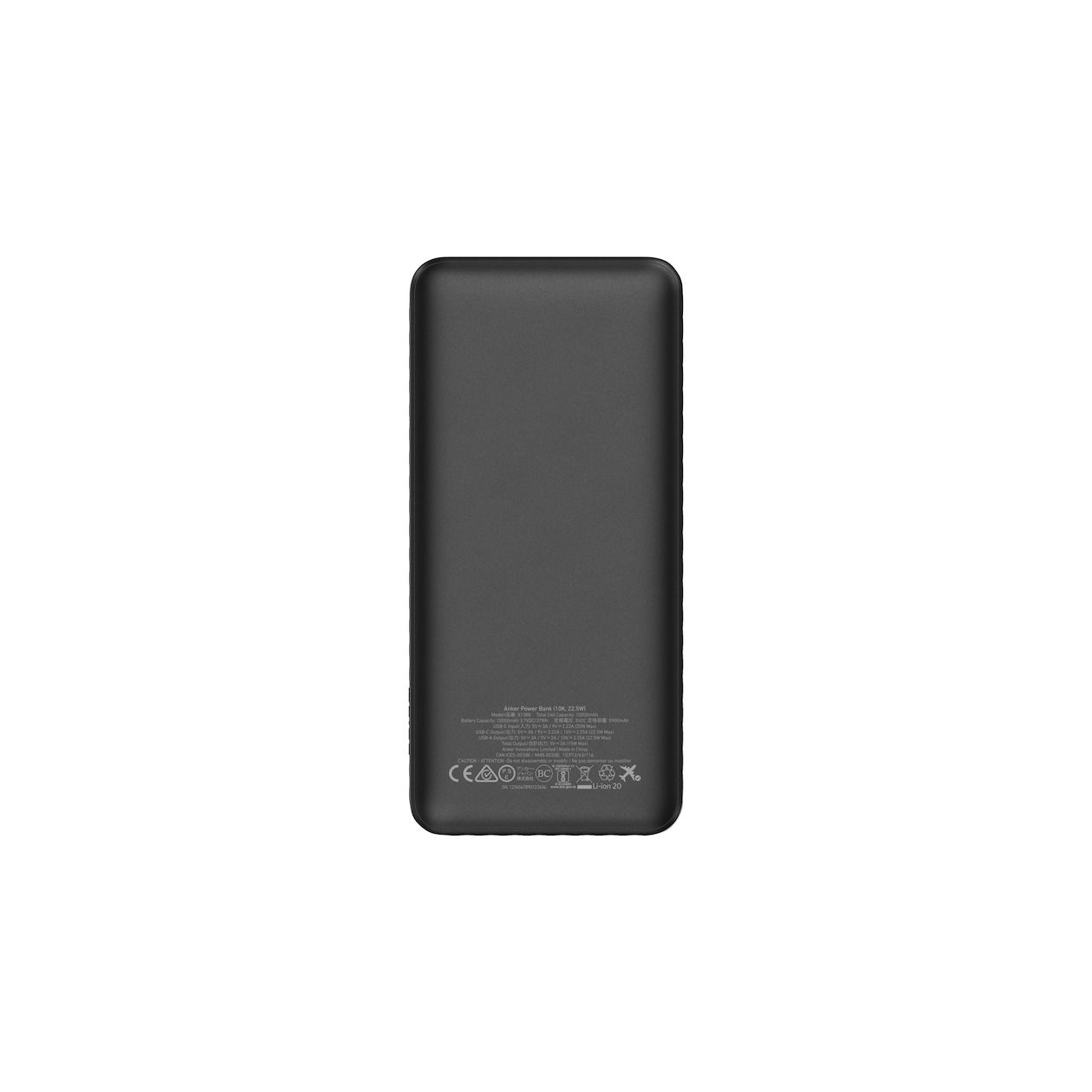 Anker Power Bank 10 000mAh 22.5W Powerbank Zwart