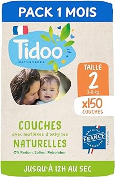 Tidoo  luiers maat 2 - 6 stuks