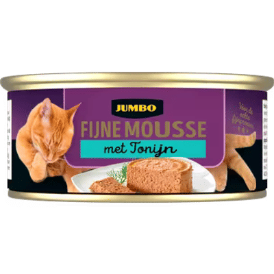 Jumbo Fijne Mousse met Tonijn Natvoer 85 g - natvoer katten