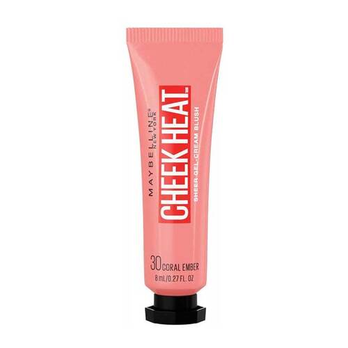 Maybelline Cheek Heat Sheer Gel-Cream Blush 30 Coral Ember 10 ml