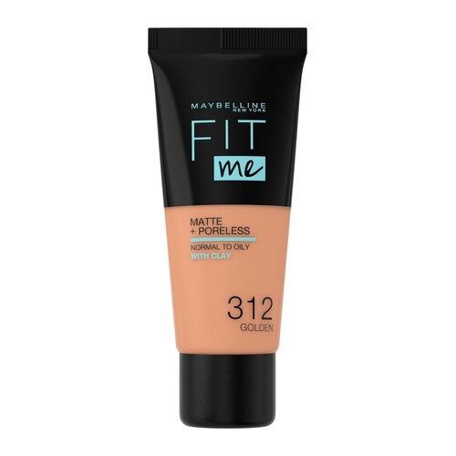 Maybelline Fit Me! Matte+ Poreless Liquid Foundation 312 Golden 30 ml