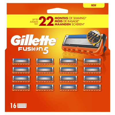 Gillette Fusion scheermesjes - 16 stuks