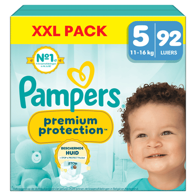 Pampers Premium Protection  luiers maat 5 - 92 stuks