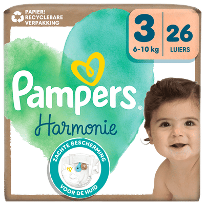 Pampers Harmonie  luiers maat 3 - 26 stuks