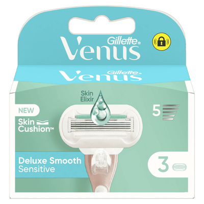 Gillette Venus Smooth scheermesjes - 3 stuks