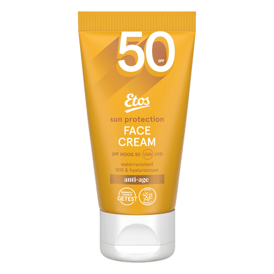 Etos Zonnebrand Gezicht SPF 50 met Anti-aging Effect - 50 ml
