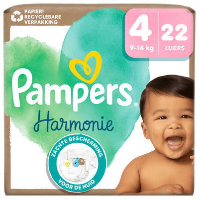 Pampers Harmonie  luiers maat 4 - 22 stuks