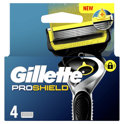 Gillette Fusion ProShield scheermesjes - 4 stuks