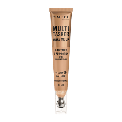 Rimmel London Multi-Tasker Wake Me Up concealer & foundation - 050 Sand