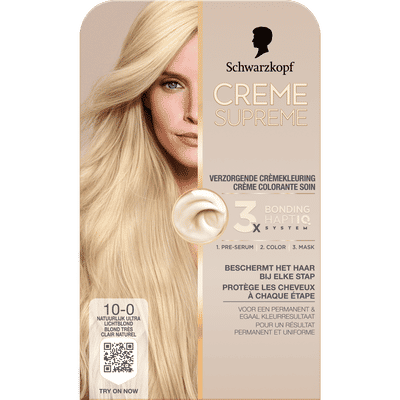 Schwarzkopf - CREME SUPREME 10-0 - Permanente Haarverf - Haarkleuring