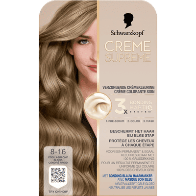 Schwarzkopf - CREME SUPREME 8-16 - Permanente Haarverf - Haarkleuring