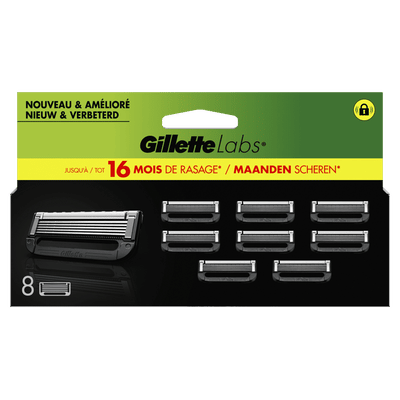 Gillette Labs scheermesjes - 8 stuks