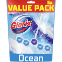 Glorix Toiletblok Pouch Ocean 5 stuks