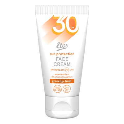 Etos Zonnebrand Gezicht SPF 30 voor de Gevoelige Huid - 50 ml