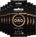 Lavazza Qualità Oro Mountain Filterkoffie - Gemalen Koffie - 100% Arabica Bonen - Intensiteit 7/10 - 8 x 250 gram