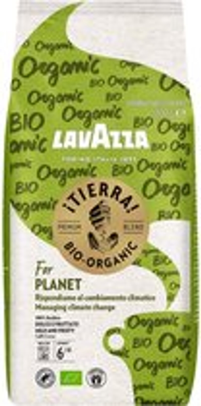 Lavazza Tierra for Planet Koffiebonen - Biologische 100% Arabica Koffie Bonen - Intensiteit 6/10 - 1 kg - NL-BIO-01