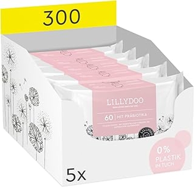 LILLYDOO billendoekjes - 300 stuks