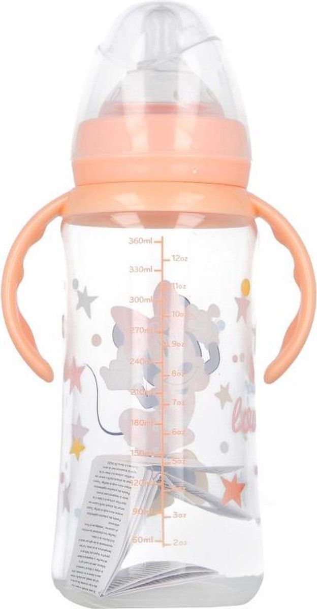 Disney Minnie mouse - Baby drinkfles - Met handgrepen