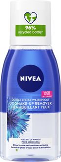 NIVEA Double Effect Waterproof Oogmake-up Remover - Make up Remover - Gezichtsreiniger - Gezichtsreiniging - 125 ml