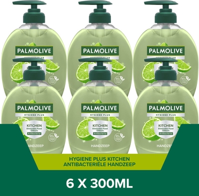 Palmolive Hygiene Plus Kitchen Antibacteriële handzeep - 6 x 300ml - Antibacteriële handzeep 