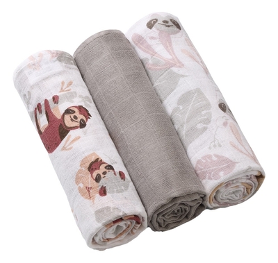 Baby Ono 3 Stuks Beige Luiaard Hydrofiel Luiers 348/10