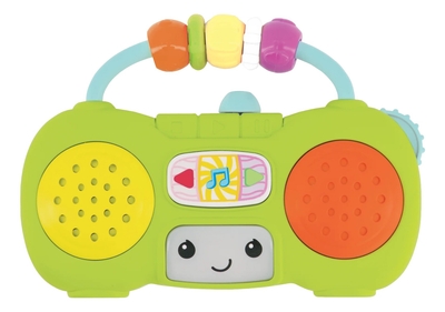 Infantino Music&Light Pretend Mini Boombox Rammelaar BK-307038