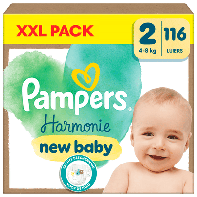 Pampers Harmonie  luiers maat 2 - 116 stuks