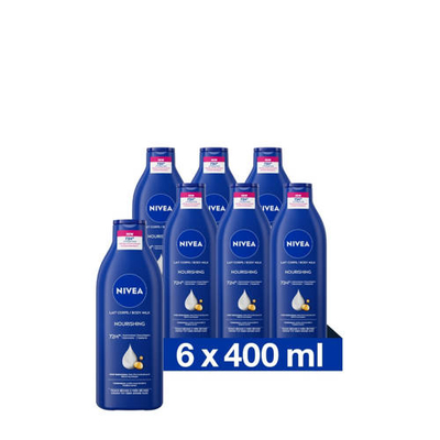 NIVEA Verzorgende Body Milk 400 ml Multiverpakking