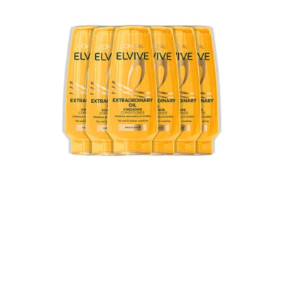 L'Oréal Paris Elvive Extraordinary Oil Conditioner - Voor droog haar - Bevat Marula- en Camellia-oliën - 6 x 200ML