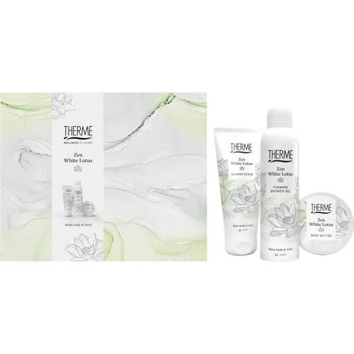 Therme Zen White Lotus geschenkset - 3 stuks