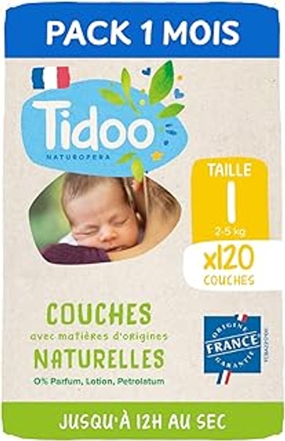 Tidoo  luiers maat 1 - 120 stuks