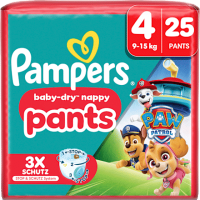 Pampers Baby Dry Pants  luierbroekjes maat 4 - 25 stuks