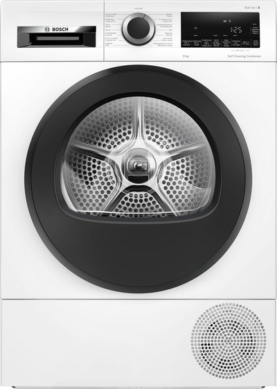 Bosch WQG245D1FG - Serie 6 - Wasdroger - Warmtepompdroger - NL/FR display - Energielabel A+++