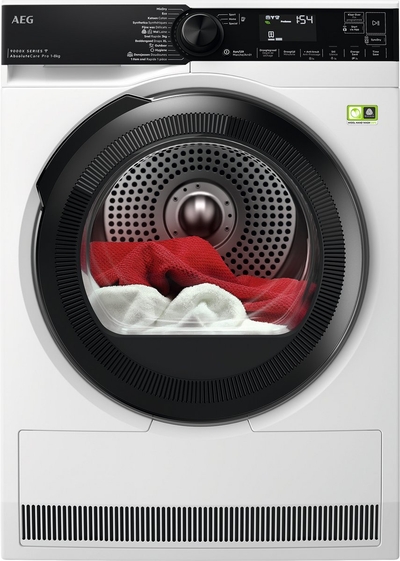 AEG TR98V64C 9000X AbsoluteCare® Pro - Warmtepomp Droogkast - 8 kg - NL/FR