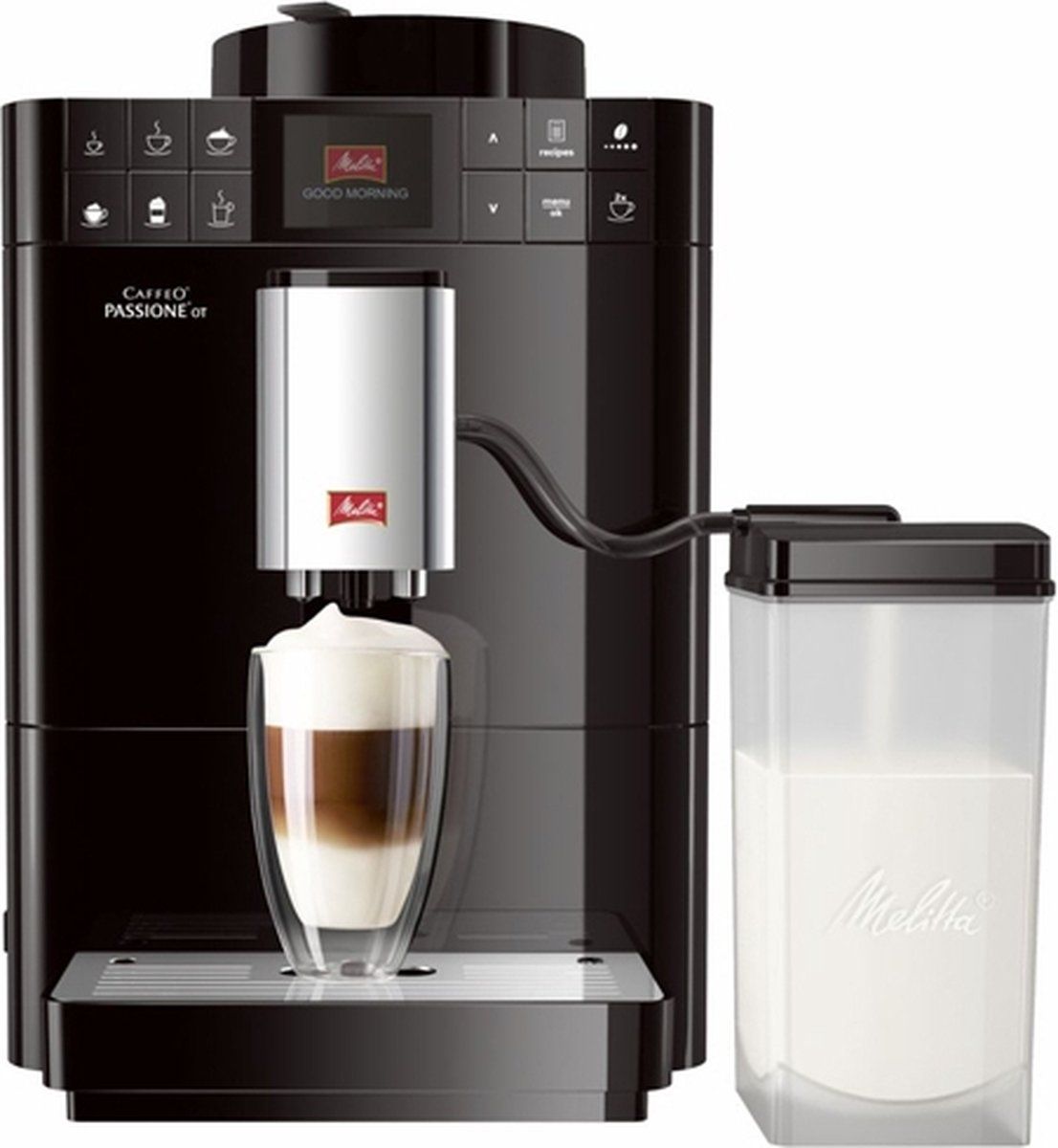 Melitta Caffeo Passione One Touch F531-102 - Espressomachine - Zwart