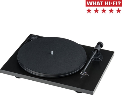 Pro-Ject Primary E Phono - Hoogwaardige Platenspeler - Ingebouwde Phono Voorversterker - Retro Vinylspeler - Zwart