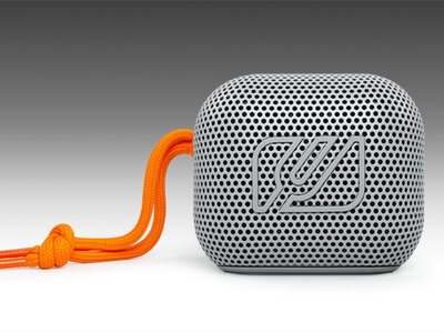 Muse M-360LG - Portable bluetooth speaker, spatwaterdicht, 5W, grijs