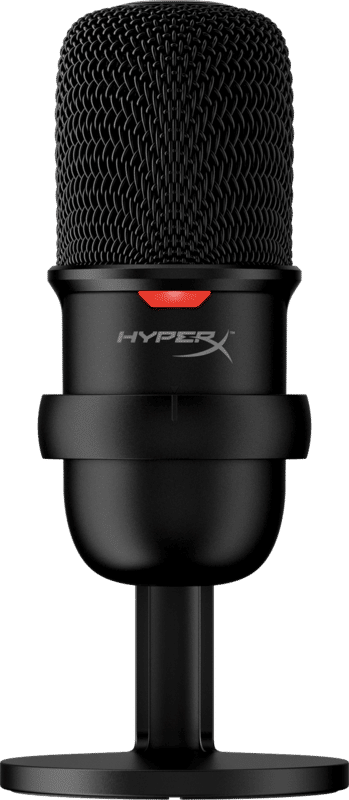 HyperX SoloCast Condenser Microfoon in zwart